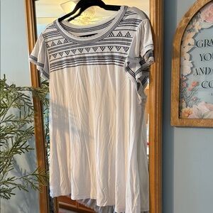 Torrid Top with Flutter Sleeves